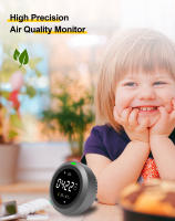 Detector De CO2 Inteligente GIRIER Tuya Con Pantalla LCD Monitor De Calidad Del Aire Interior Sensor 3-en-1 TH/RH/CO2 WiFi - details 6