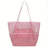 2025 Nuevo Bolso de Las Señoras Bolsa de Playa de Doble capa de Malla Bolsa de Playa Baño de Natacion artículos de tocador Bolsa de almacenamiento - details 2
