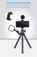 Trípode Flexible Ulanzi MT-11 Para Teléfono DSLR Cámara Vlog Portátil 2 En 1 Diseño Selfie Stick Con Soporte Para Teléfono - details 2