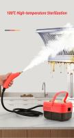 Limpiador a vapor eléctrico de alta presión y alta temperatura, 1500W, 1300ml, esterilizador portátil para limpieza de campanas de cocina domésticas - details 1