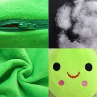 Almohada Creativa Bonita De Frijoles Verdes Y Amarillos Muñeco De Peluche Divertido Para Niños Relleno De Algodón PP Edad Recomendada 6-12 Años - details 9