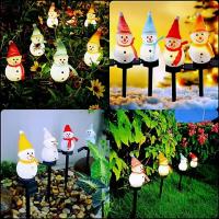 Luces Solares Para Jardín De Navidad En Forma De Payaso Decoración Exterior E Interior Luz LED Autónoma IP55 Para Ambientes Festivos - details 13