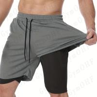 Shorts De Anime Goku Para Hombre Pantalones Cortos Deportivos De Secado Rápido Para Gimnasio Running Y Entrenamiento Verano 2 En 1 Shorts De Playa - details 41