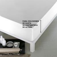 NATURALS - Sábana Bajera Ajustable 4 Esquinas - Algodón Extra Suave 144 Hilos - 20 Colores Diferentes - Fabricado en España - Para Colchones de Hasta 35 cm de Altura - Cama 90-105-135-150-180 - details 1