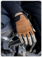 Guantes De Motocicleta Transpirables Para Primavera Y Otoño Guantes De Bicicleta Antigolpes Con Pantalla Táctil Para Moto Deporte Al Aire Libre Unisex - details 10