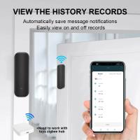 Sensor De Alarma Para Puerta Y Ventana ONENUO Tuya Smart Zigbee Detector De Apertura Y Cierre Compatible Con Alexa Y Google Home - details 5