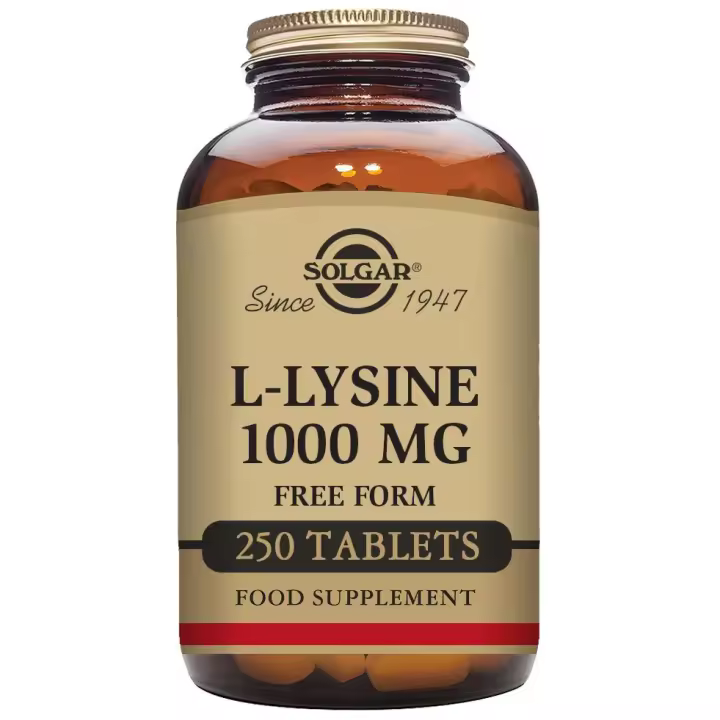 Solgar L-Lisina 1000 mg Comprimidos - 1