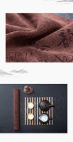 Toalla De Cocina Portátil GIANXI Toalla De Mano Absorbente Roja Para Hoteles Turísticos Toalla De Café Accesorios De Cocina - details 10