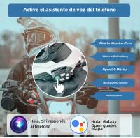 WAYXIN R9 Intercomunicador De Motocicleta Para Casco Bluetooth 5.0 6 Conducentes Resistente Al Agua FM Radio Comunicación Interfaz - details 9