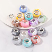 20Pcs Cuentas De Resina Estilo Pintura Chino Dos Colores Mezcladas Colgantes Sueltos Para Suministros De Joyería DIY Pulsera Cadena De Teléfono - details 9