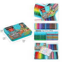 KALOUR Set De Lápices De Colores Profesionales 50/72/180/240/300 Pcs Lápices De Aceite Para Dibujos Y Pintura Artística Suministros Para Colorear - details 114