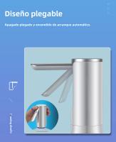 Bomba Eléctrica De Agua Automática Plegable Y Recargable Para Botella De 19 Litros Dispensador De Agua Para Escritorio Con Temperaturas Icy Warm Y Hot - details 4