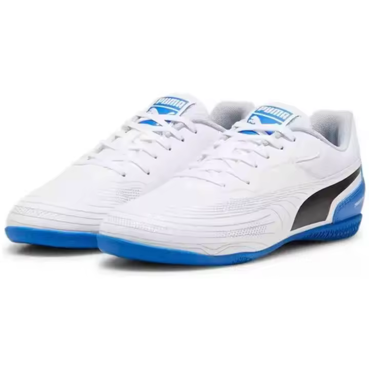 Bota Fútbol marca Puma modelo 107980-01 para junior en color blanco - 1