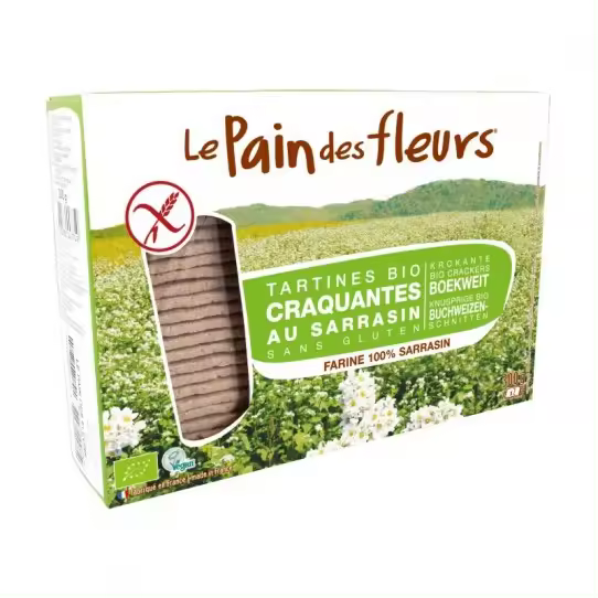 Cracker Trigo sarraceno sin gluten Bio 300g Le Pain des Fleurs - 1