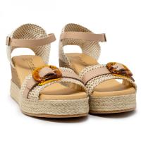 PITILLOS 5524 Sandalias altas mujer 31487 24V SANDALIA PALA HEBILLA NATURAL - details 0