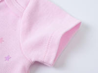 Lote De 3/6 Piezas Ropa Bebé Para Niñas Y Niños Recién Nacidos Camisetas Cortas De Algodón Bodysuit 0-12 Meses Ropa De Verano Unisex - details 11