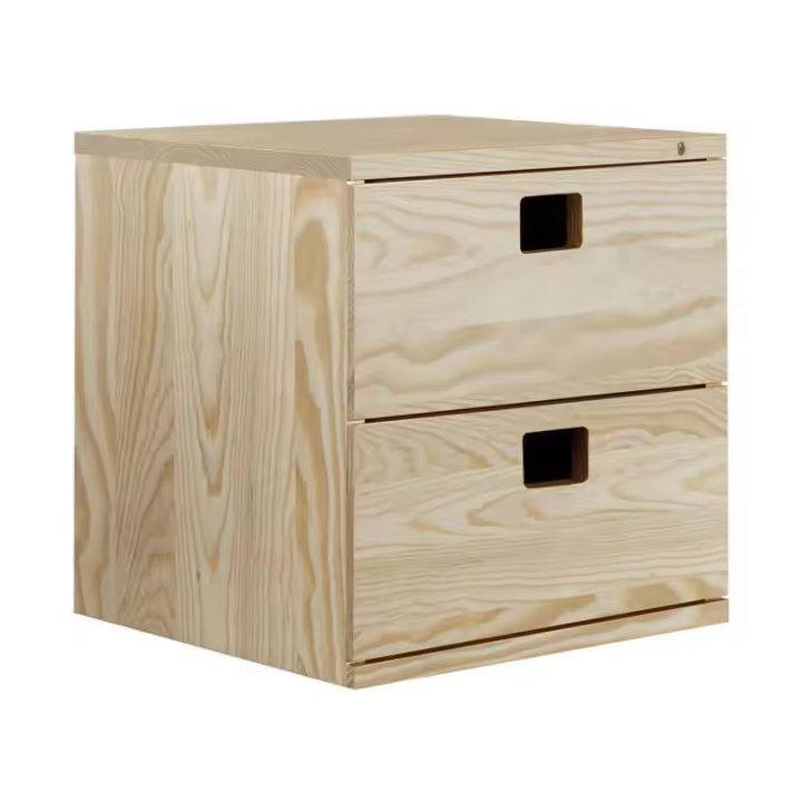Cajonera de Madera de Pino Macizo para Estanterías Dinamic – ASTIGARRAGA - 1