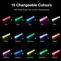 Bastón De Luz Cambio De Color Automático 15 Colores Batería Poderada Para Conciertos Cumpleaños Y Celebraciones - details 6
