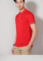 Camisa Polo De Color Sólido Para Hombre Estilo Casual Verano Manga Corta Grande Talla Moda Callejera Sin Capucha - details 4