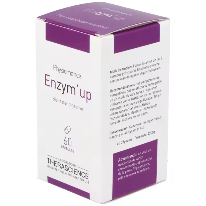 Therascience Physiomance Enzymup 60 Capsulas - 1