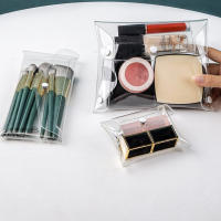 Bolsa De Viaje Transparente Para Maquillaje Pequeña Almacenamiento De Brochas Y Labial Polvo De Sombra De Ojos Bolsa De Organización De Maquillaje - details 0
