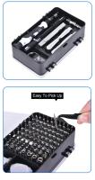 Juego De Destornilladores De Precisión 115 En 1 Con 98 Piezas Magnéticas Herramienta Multifuncional Profesional Para Reparación De iPhone Gafas Material De Acero Cromo Vanadio - details 15