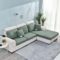 Funda De Sofá Elástica Gruesa En Color Sólido Protector De Muebles Para Sala De Estar Funda De Cojín De Sofá Desmontable - details 25