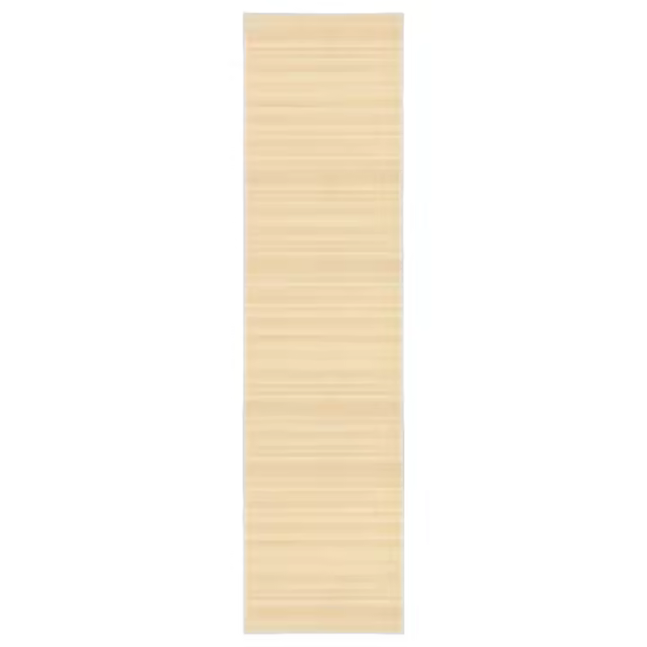 vidaXL Alfombra de bambú 80x300 cm Color Marrón claro,  Marrón,  y mas Alfombras de área  Alfombra de Piso para Sala de Estar Dormitorio Habitación Salón - 1