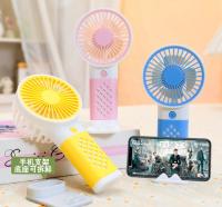 Mini Ventilador de Mano con soporte para móvil, con Batería Lition, Ventilador Personal Alimentado por USB, 3 Velocidades,Ventilador de Bolsillo Silencioso, Ventilador de mano ,Viento fuerte, aplicable para exteriores, escuela, trabajo, camping, enfriamie - details 0