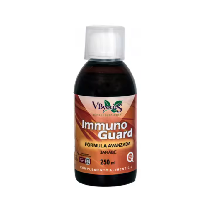Vbyotics V.Byotic Inmunoguard Jarabe 250 Ml - Refuerza el Sistema Inmune - Echinácea y Lactoferrina - 1