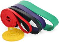 Ozio Fitness Set 6 Bandas de Resistencia Musculación Entrenamiento Fitness - Diferentes Niveles de Resistencia - details 0