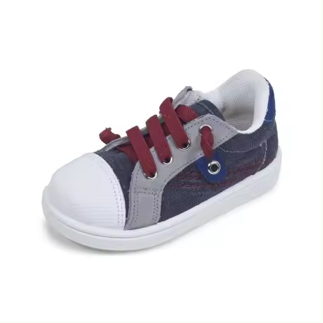 Zapatillas para niños tipo basket con cremalleras de Zapy - 1