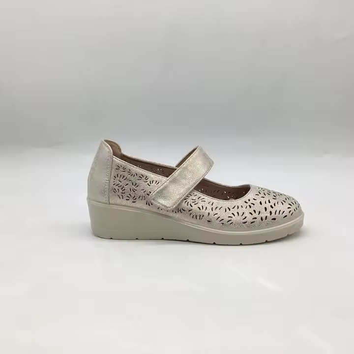 Virucci - Merceditas Casual de Mujer Cómodas Modernas VR5-1703 disponible en Azul, Oro, Plata - 1