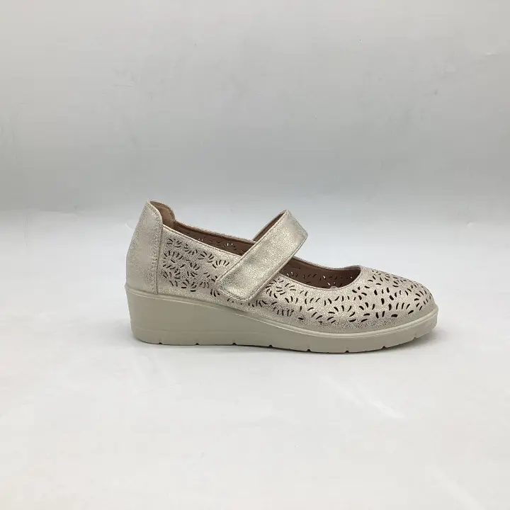 Virucci - Merceditas Casual de Mujer Cómodas Modernas VR5-1703 disponible en Azul, Oro, Plata - 1