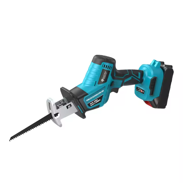 Sierra Reciprocante Sin Cable 3500RPM Motor Brushless Batería De Litio Operación Con Una Mano Compatible Con Batería Makita 18V Corte Máximo 130mm Para DIY En Casa - 1