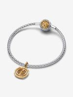 Pandora - Charm Colgante de astrolabio giratorio de Juego de Tronos-Baño de Oro de 14K - details 2