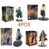 Figuras De Acción Demon Slayer Kimetsu No Yaiba Nezuko Kamado 15cm 4 Piezas Anime PVC Modelo Juguetes Colección Muñeca Regalo Para Adultos - details 4