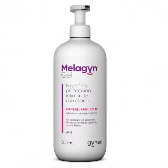Melagyn Gel Higiene Íntima Uso Diario Zona Vaginal 500 ml - 1