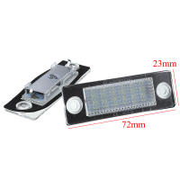 2pcs Luz De Placa De Matrícula LED Para VW Passat B5.5 B6 Caddy MK3 Golf Transporter T5 T6 Touran Jetta Syncro 12V - details 1