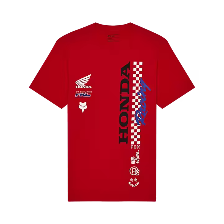 Camiseta Fox Honda Ss Red - 1
