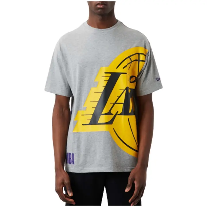 Camiseta de Manga Corta New Era Nba L.A Lakers para unisex en color multicolor - 1