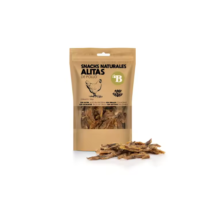 BIMORDISCOS Pet Products - Alitas de Pollo para Perros - Snacks para Perros - Premios para Perros - 1