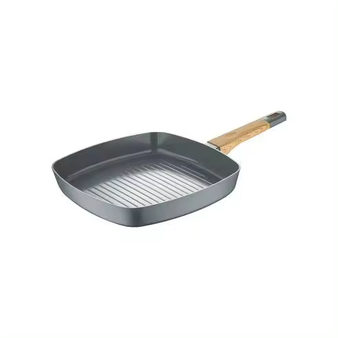 Sartén Asador 28 cm Aluminio Prensado Ind Earth Grey SG-6754 San Ignacio - 1