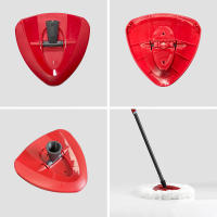 Discos De Base Para Mopa Reemplazo De Cabeza De Mopa Plástico Triangular Accesorio Para Cedar Compatible Con Vileda Y O-cedar Rotación De 360° - details 7