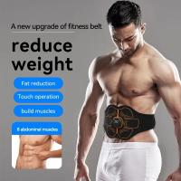 Estimulador De Músculos Abdominales Eléctrico EMS Cinturón Masajeador Para Adelgazamiento Y Fitness En Casa USB Recargable Adecuado Para El Cuerpo - details 6