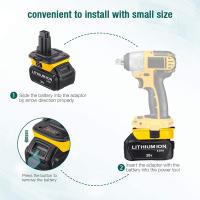 Adaptador De Reemplazo DCA1820 Convertidor De Batería Dewalt 20V DCB203 DCB205 a 18V NiCad NiMh Herramientas Con Puerto USB - details 5