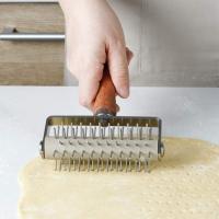 Perforadora de masa herramienta Pizza Rolling Pin madera Francia galleta francés Rolling Pin - details 1