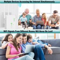 Amplificador de señal WiFi, amplificador de señal WiFi mejorado, puerto WAN y LAN, amplificador de señal WiFi de Internet, extensor de enrutador inalámbrico para oficina y hogar - details 5