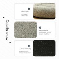 Cama Redonda De Flannel Arctic Para Gatos Calefactora Resistente Al Desgaste Suave Y Cómoda Almohadilla Para Mascotas En Invierno - details 4