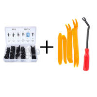 Kit De 100 Piezas De Cerraduras De Automóvil Mixed Auto Fastener Clip Retenedor De Panel De Puerta De Bumper Accesorios De Coche Universal Plástico - details 0